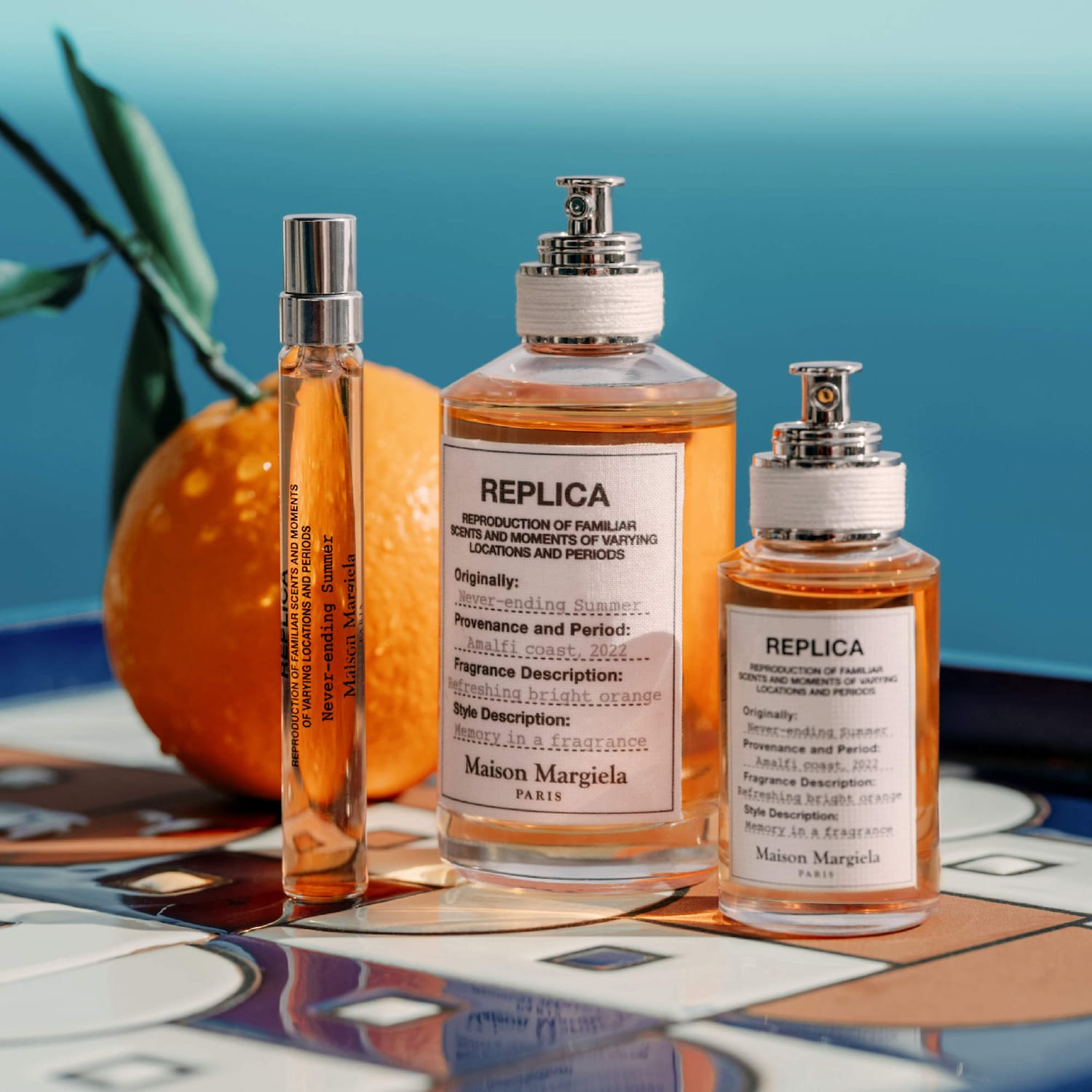 REPLICA' Never-ending Summer Eau de Toilette with Orange and