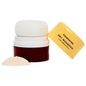 Ceremonia Dry Shampoo Powder Pouf for Balanced Scalp INTERNATIONAL SHIPPING