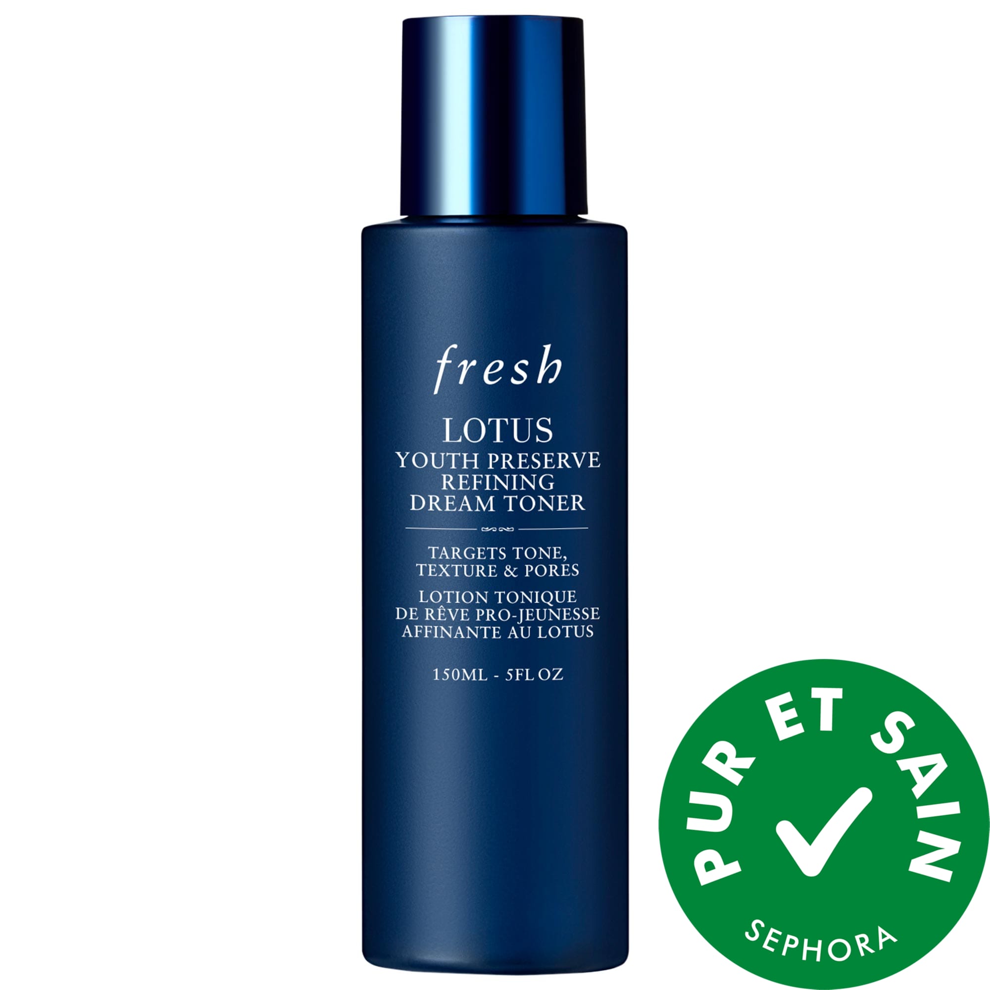 fresh Lotion tonique exfoliante Lotus Youth Preserve 5 oz / 150 mL