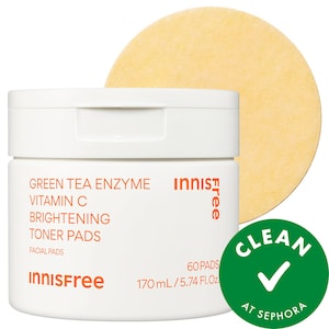 innisfree Daily Vitamin C Korean Brightening Toner Pads with Niacinamide for Dark Spots​ INTERNATIONAL SHIPPING