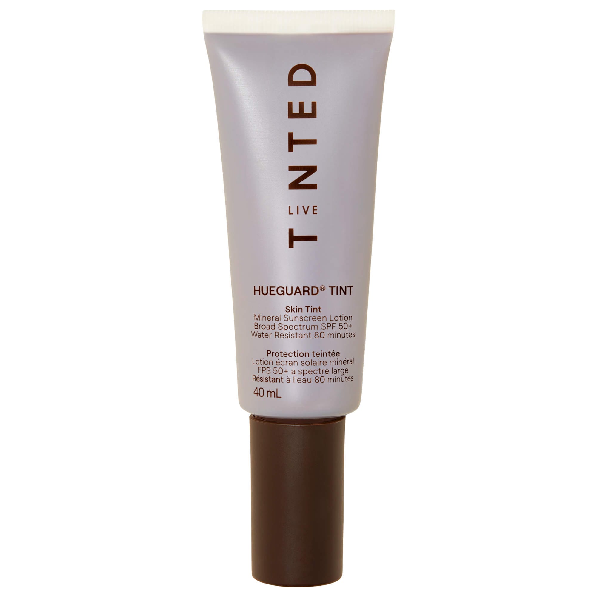 Live Tinted Hueguard Skin Tint SPF 50 Mineral Sunscreen Broad Spectrum Shade 1.35 FL OZ/40 ML