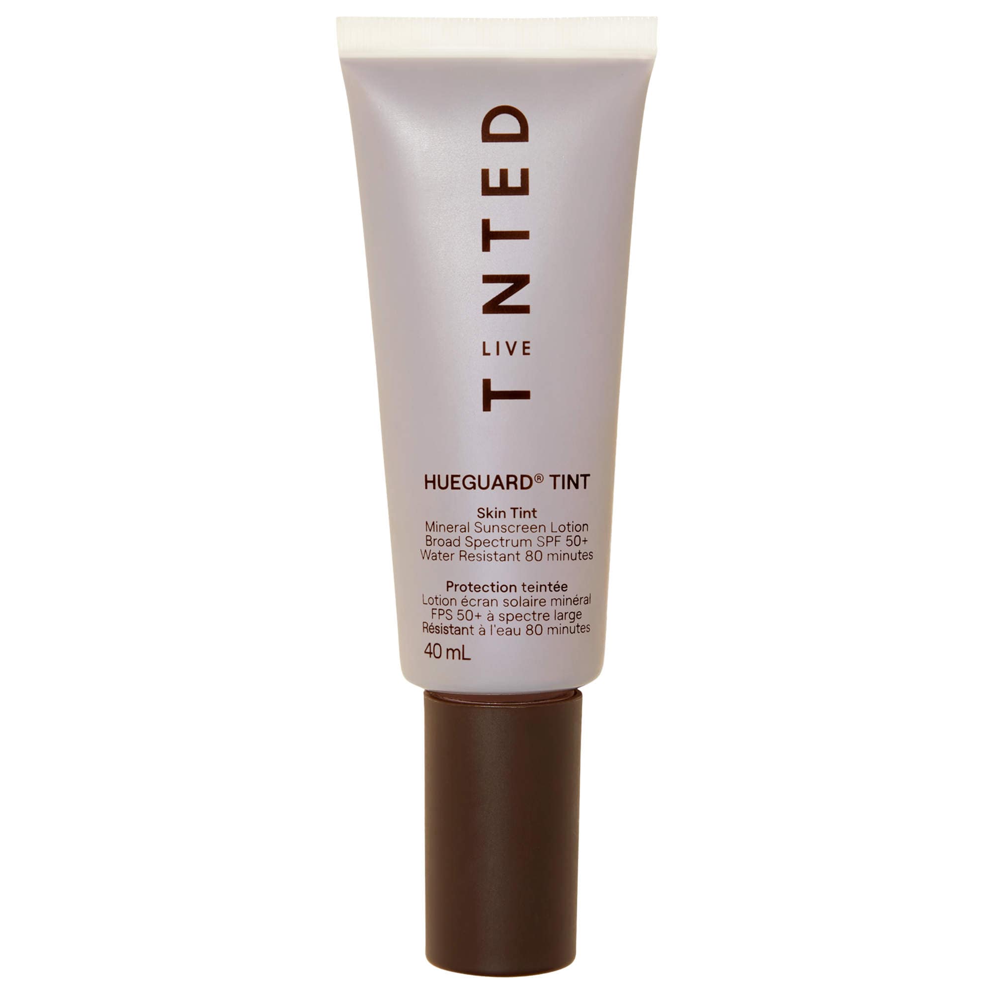 Live Tinted Écran solaire minéral Teinte à large spectre FPS 50 Hueguard 1.35 FL OZ/40 ML