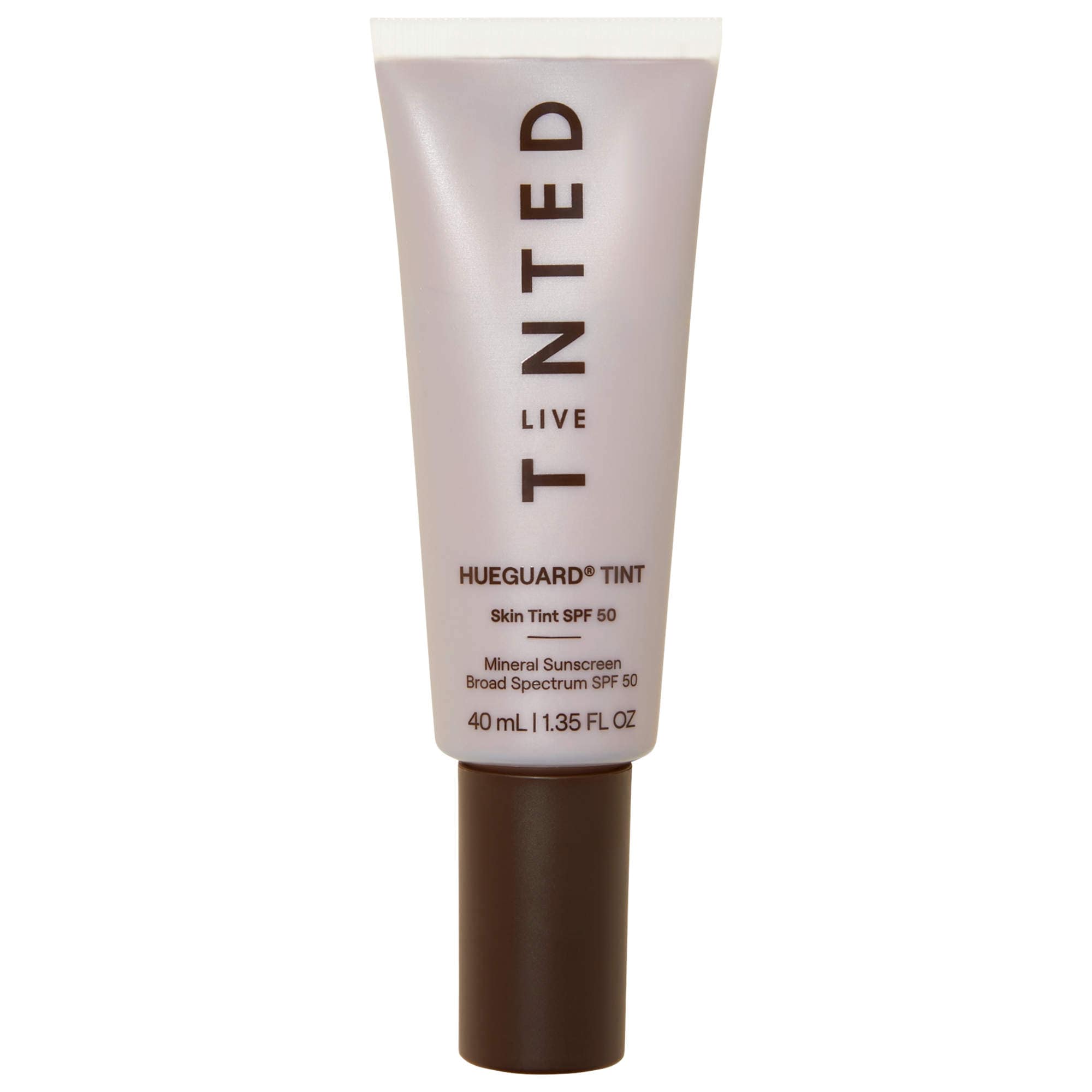 Live Tinted Hueguard Skin Tint SPF 50 Mineral Sunscreen Broad Spectrum Shade 1.35 FL OZ/40 ML
