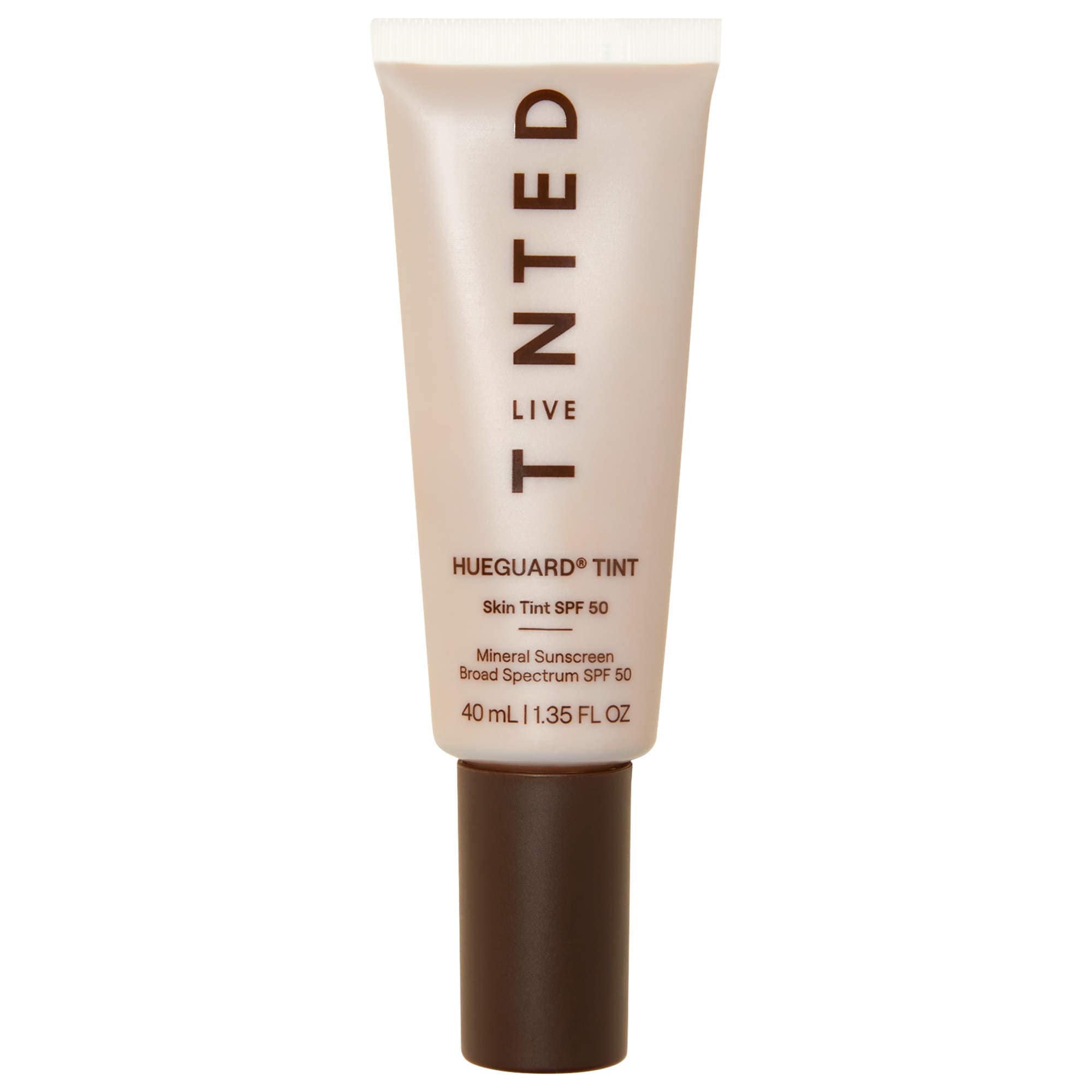 Live Tinted Hueguard Skin Tint SPF 50 Mineral Sunscreen Broad Spectrum Shade 1.35 FL OZ/40 ML