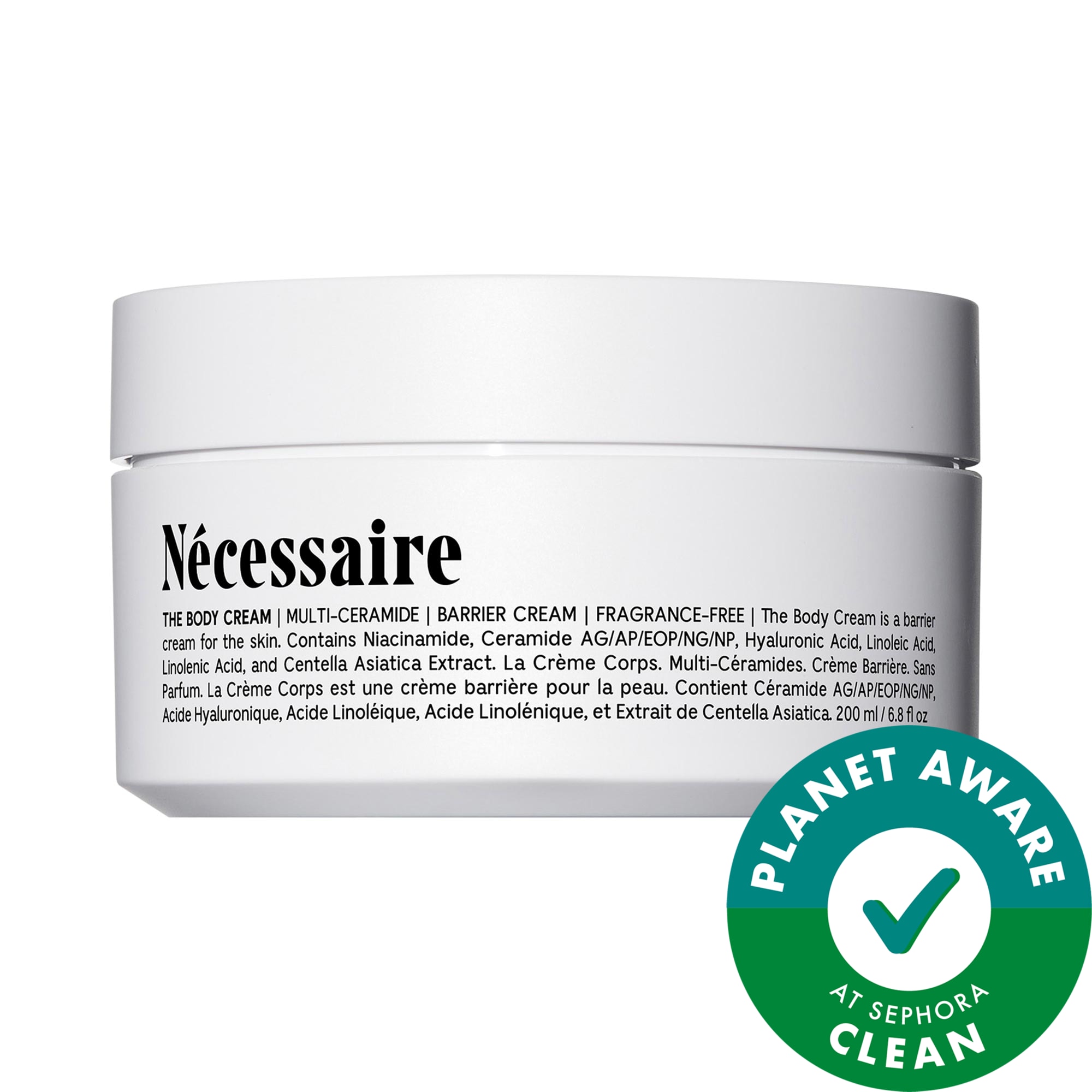 The Body Cream Fragrance-Free – Barrier Repair With 5% Niacinamide, 5 Essential Ceramides + Hyaluronic Acid