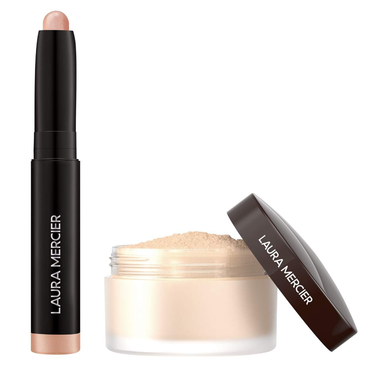 Laura Mercier Artistry Icons Loose Setting Powder and Caviar Stick - Thumbnail 3