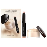 Laura Mercier - Artistry Icons Translucent Loose Setting Powder and Mini Caviar Stick