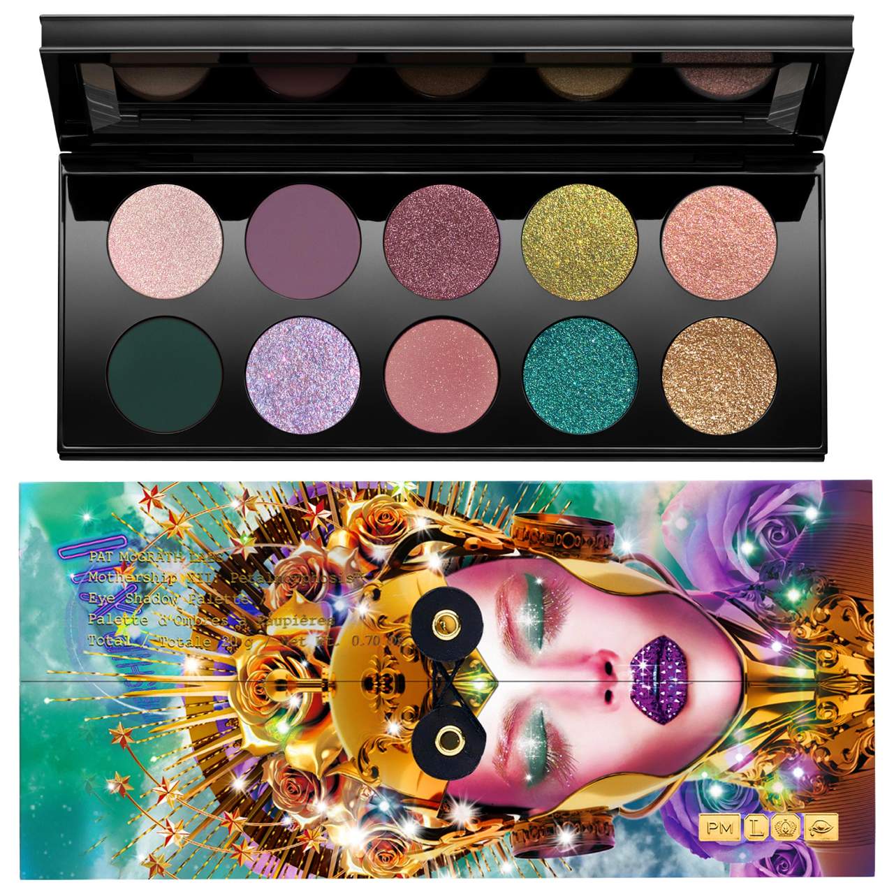 Палетка теней Pat McGRATH Labs Mothership XII, Petalmorphosis