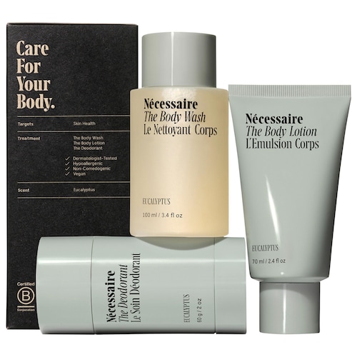 Набор для тела Nécessaire Eucalyptus Body Essentials, пробный и дорожный размер