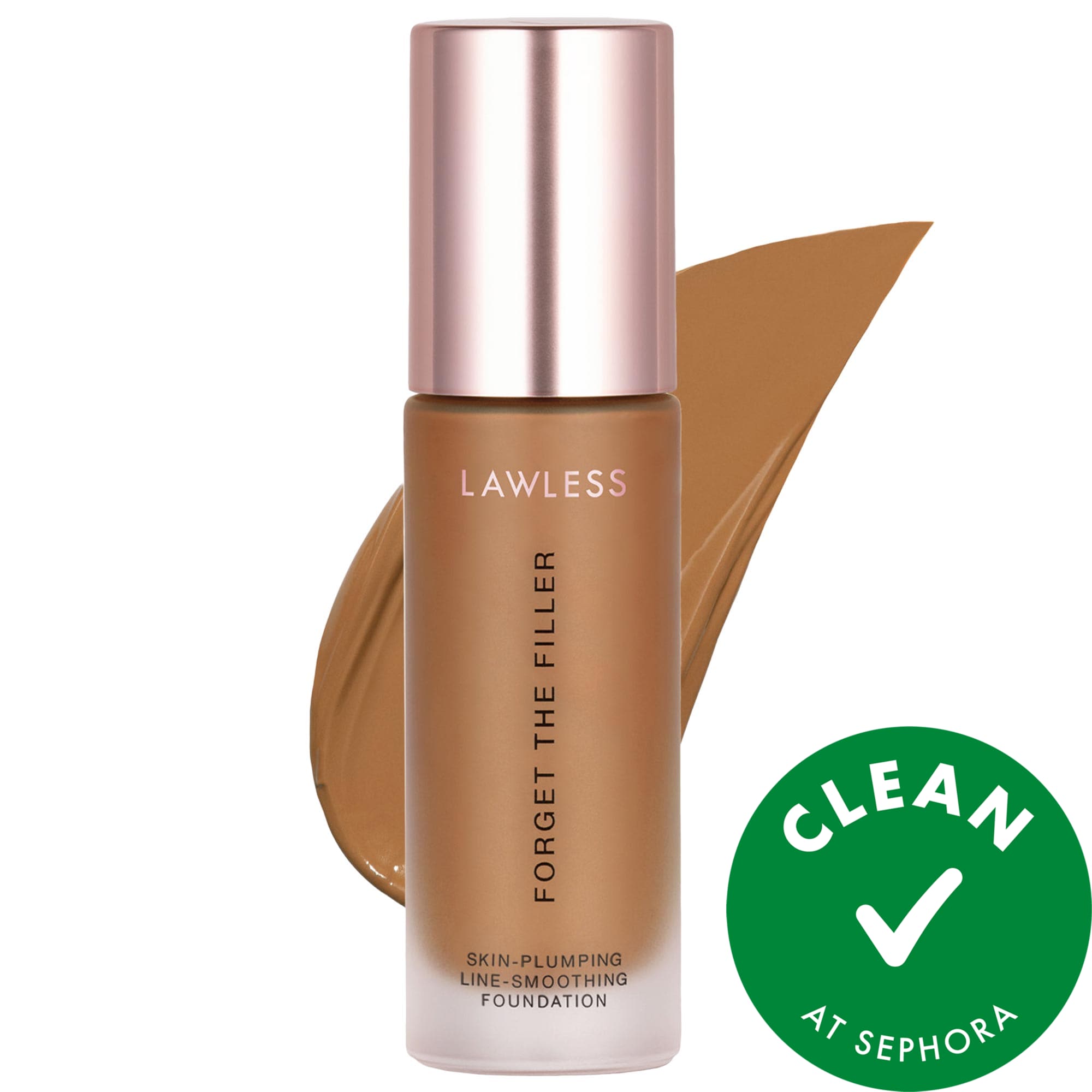 LAWLESS Forget The Filler Skin-Plumping Line-Smoothing Foundation INTERNATIONAL SHIPPING