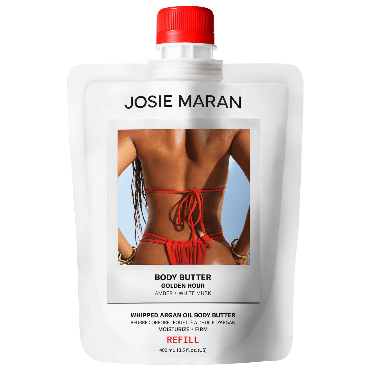 Укрепляющее масло для тела Josie Maran Golden Hour с аргановым маслом, Amber, White Musk — фото 1