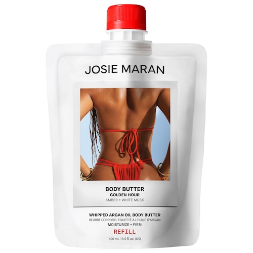 Укрепляющее масло для тела Josie Maran Golden Hour с аргановым маслом, Amber, White Musk