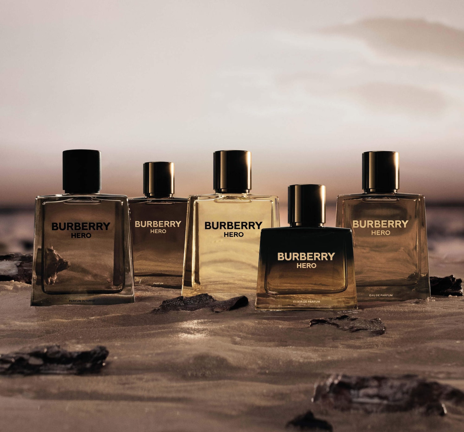 Hero Parfum Intense with Cedarwood and Leather Accord - BURBERRY
