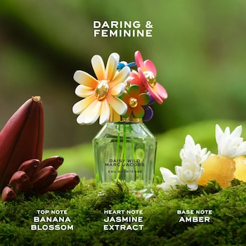 Daisy Wild Eau de Parfum Intense with Banana Blossom, Jasmine 