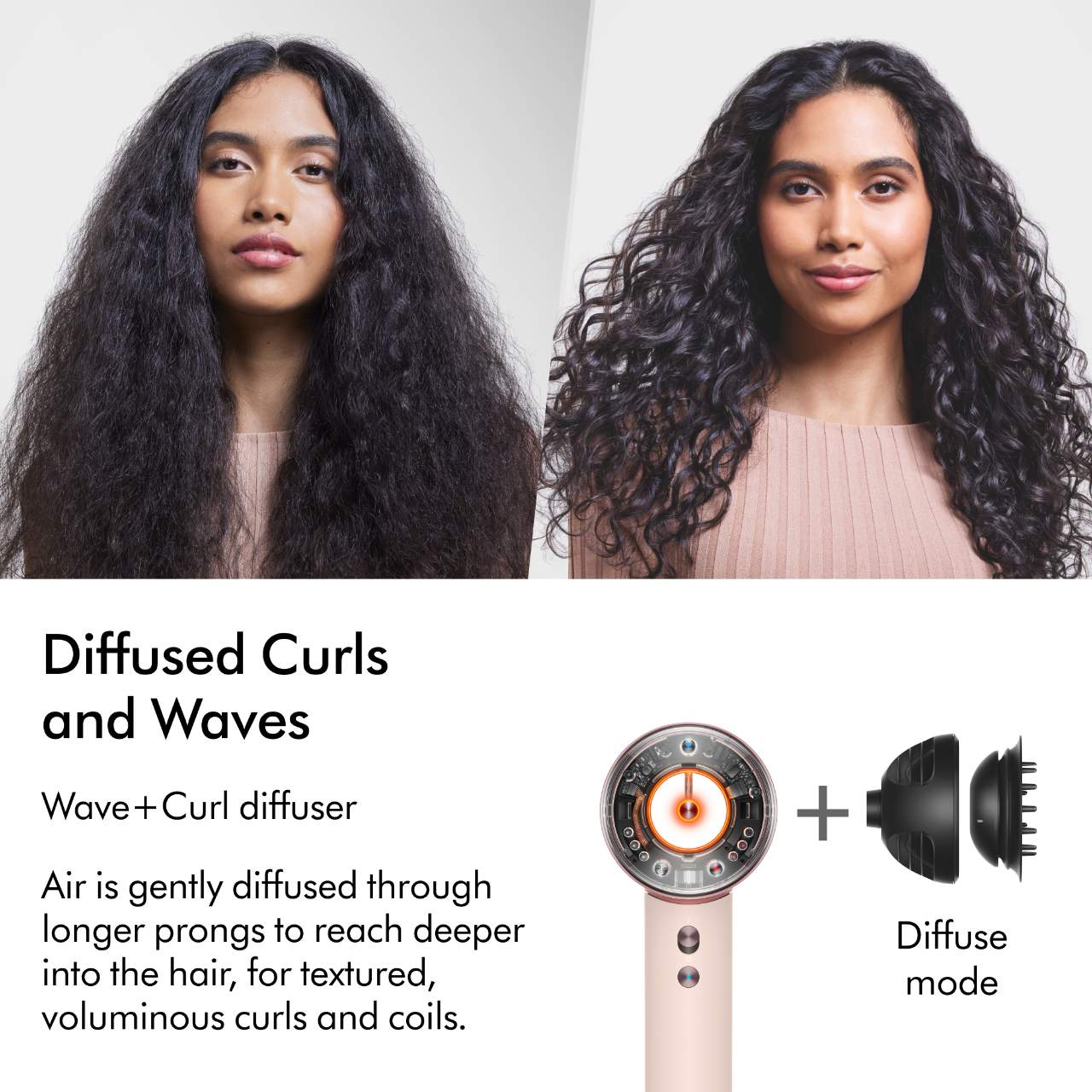 Фен для волос Dyson Supersonic Nural, Ceramic Pink — фото 5