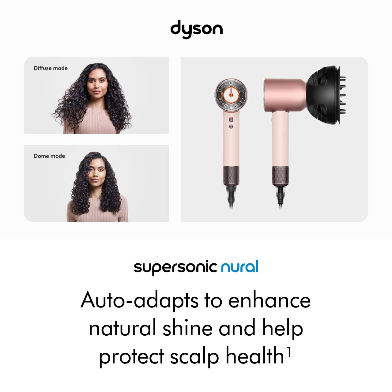 Фен для волос Dyson Supersonic Nural, Ceramic Pink — фото 6