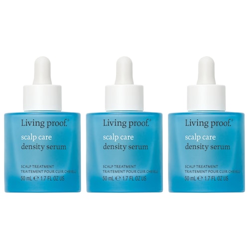 Набор из 3 сывороток для плотности редеющих и седеющих волос Living Proof Scalp Care