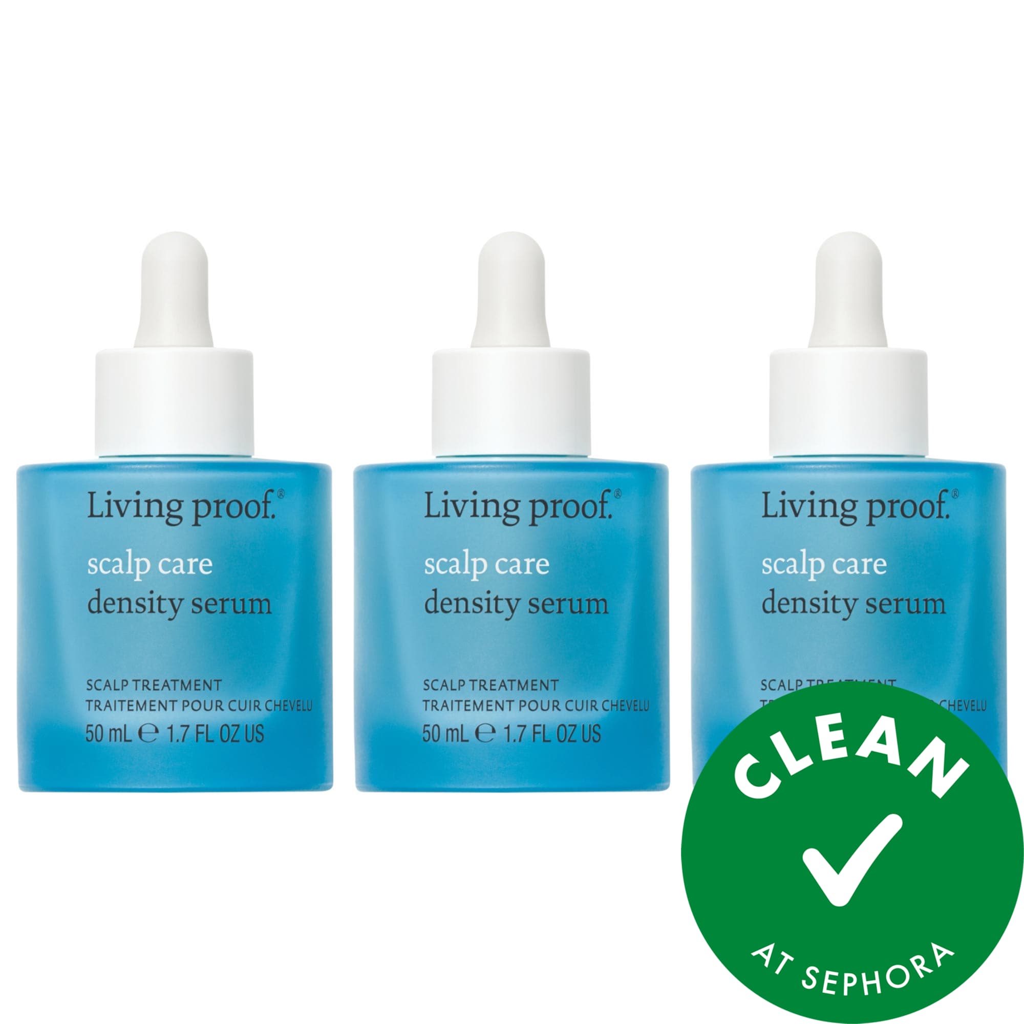 Scalp Care Density Serum for Thinning & Greying Hair Value Trio Set image number 0