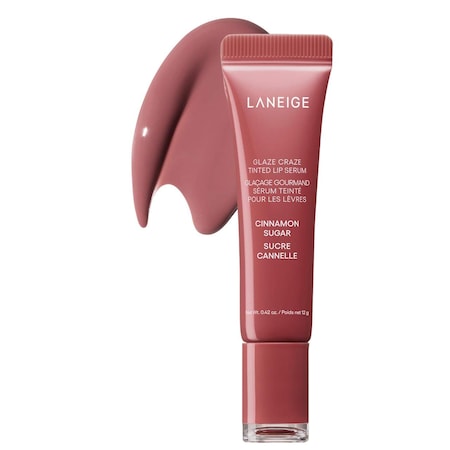 Glaze Craze Tinted Polypeptide Lip Serum Treatment Cinnamon Sugar