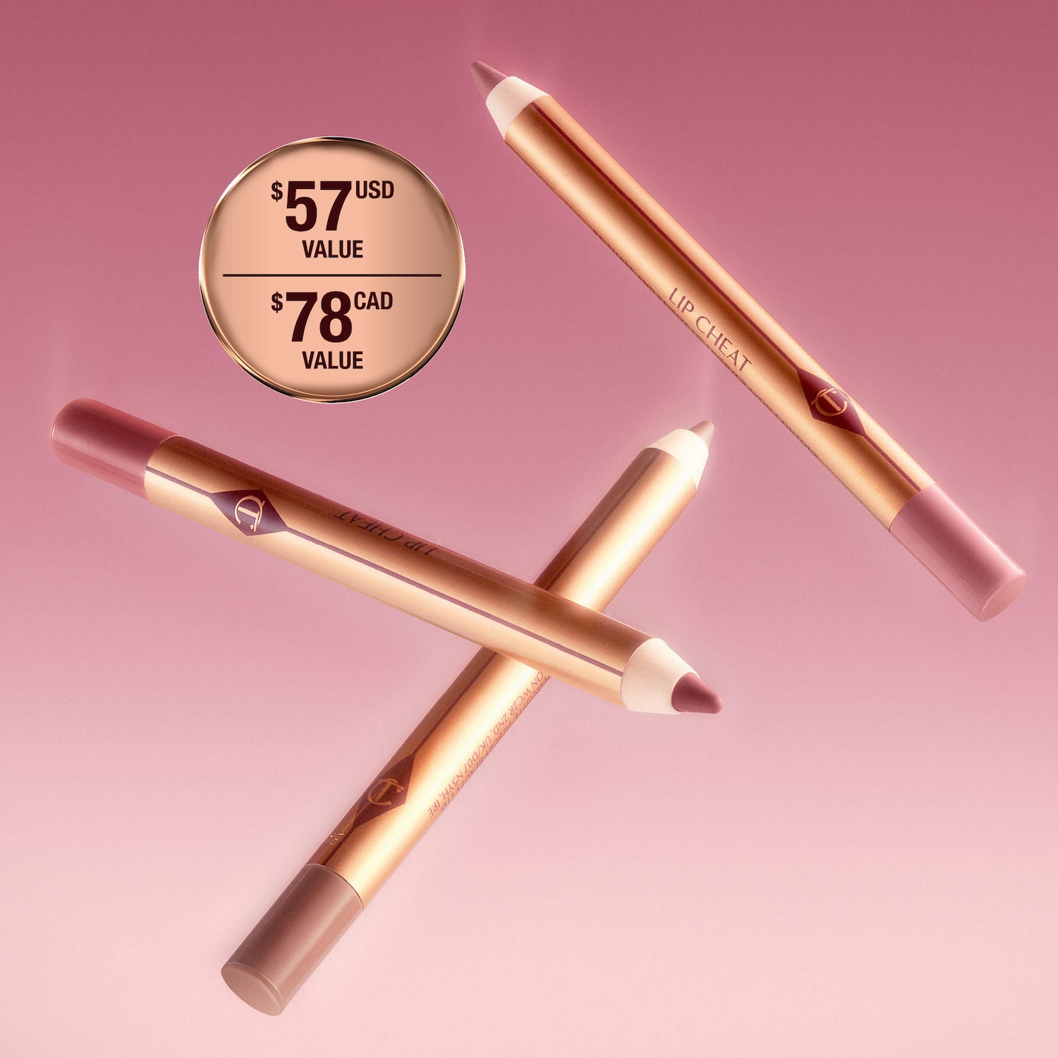 ★Charlotte Tilbury★Mini Iconic Lip Cheat Mini Iconic Lip Cheat Lip Liner Trio - Charlotte Tilbury | Sephora