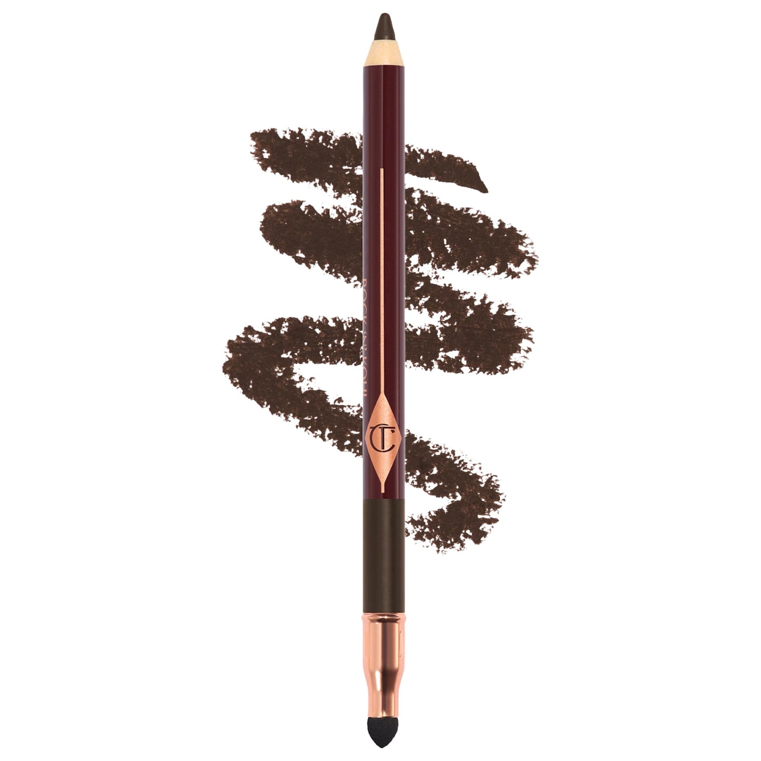 Charlotte Tilbury Rock ‘N’ Kohl Long-Lasting Eyeliner Pencil in Barbarella Brown