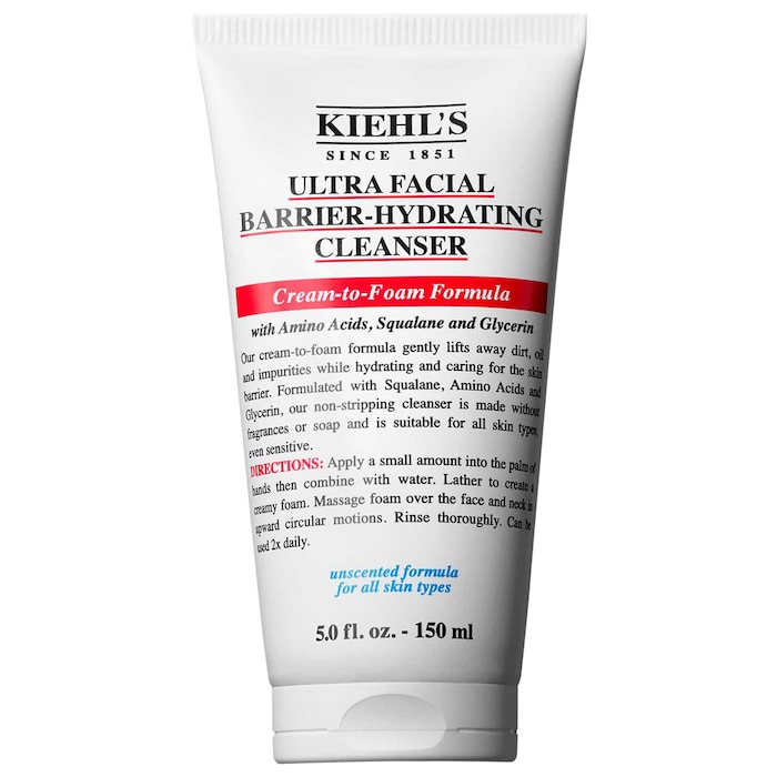 Ultra Facial Barrier-Hydrating Cleanser - Kiehl's Since 1851 | Sephora