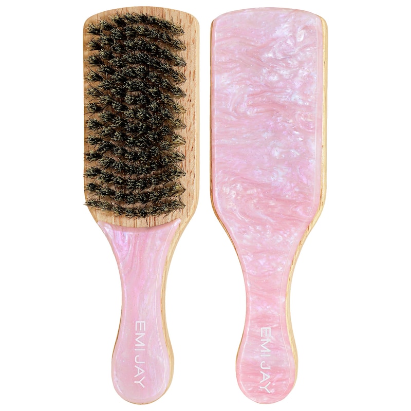 Mini Boar Bristle Smoothing Hair Brush