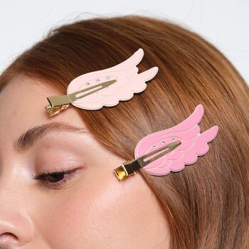 Popstar Hair Setting Clips in Pink Aura