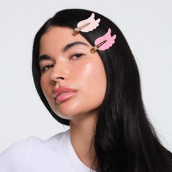 Popstar Hair Setting Clips in Pink Aura