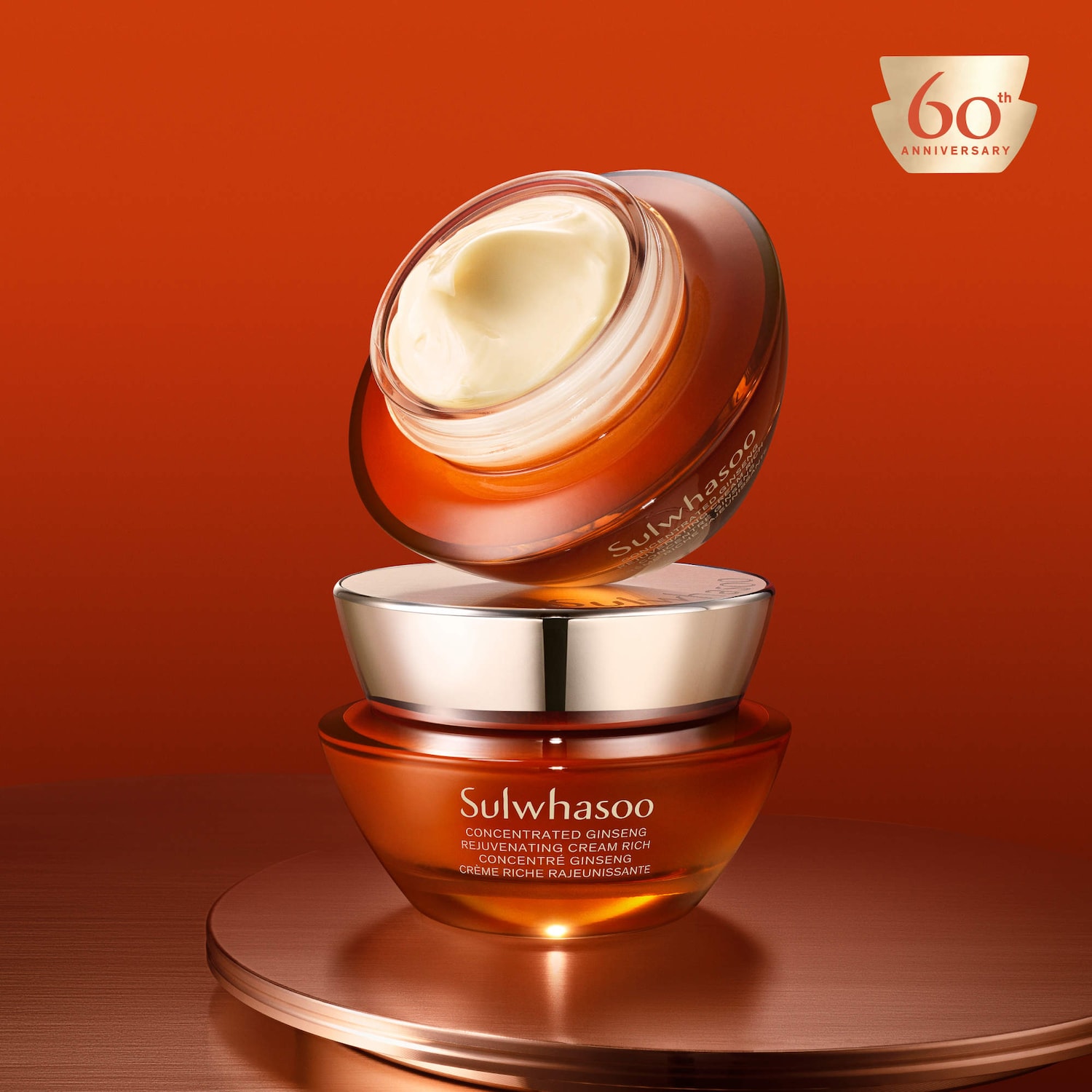 Concentrated Ginseng Rejuvenating Cream Rich for Anti-Aging