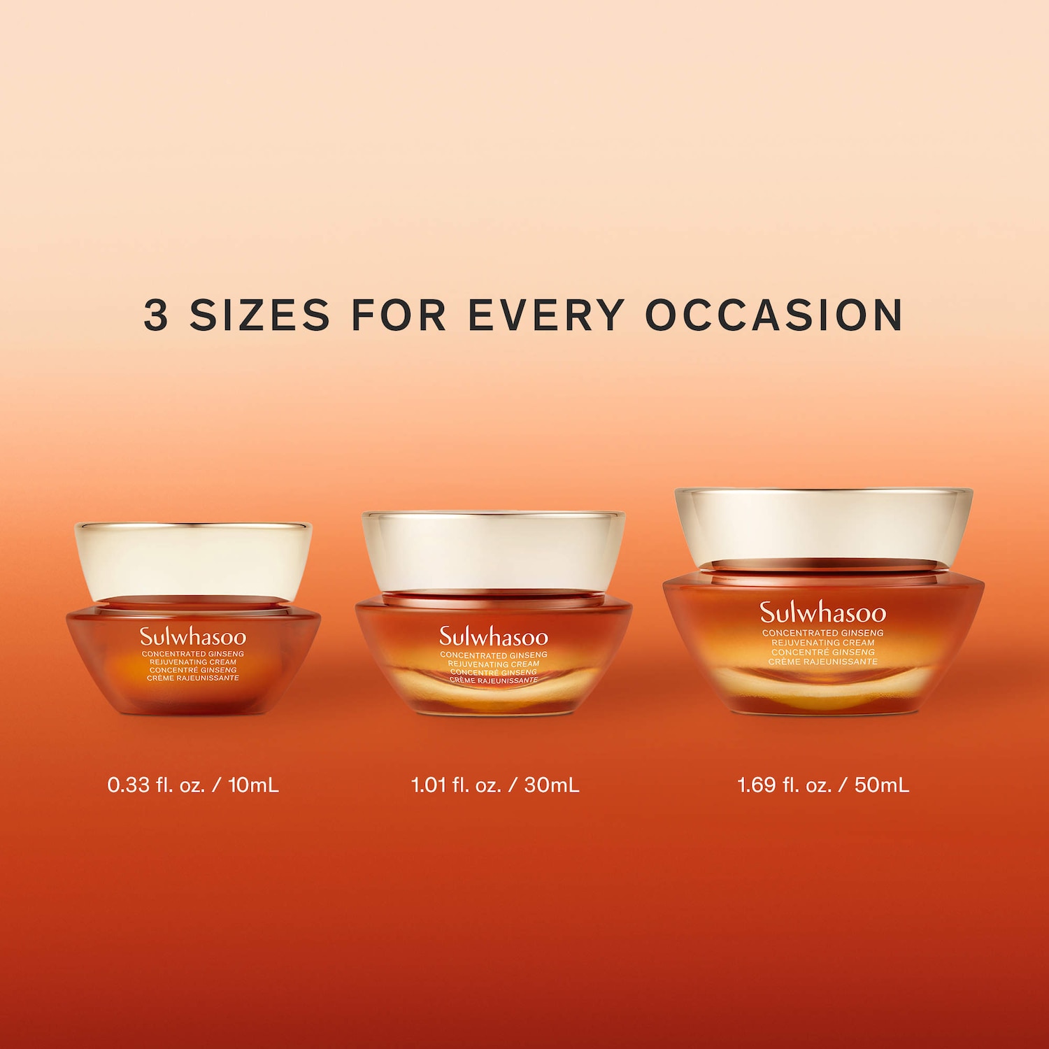 Concentrated Ginseng Rejuvenating Cream for Anti-Aging - Sulwhasoo