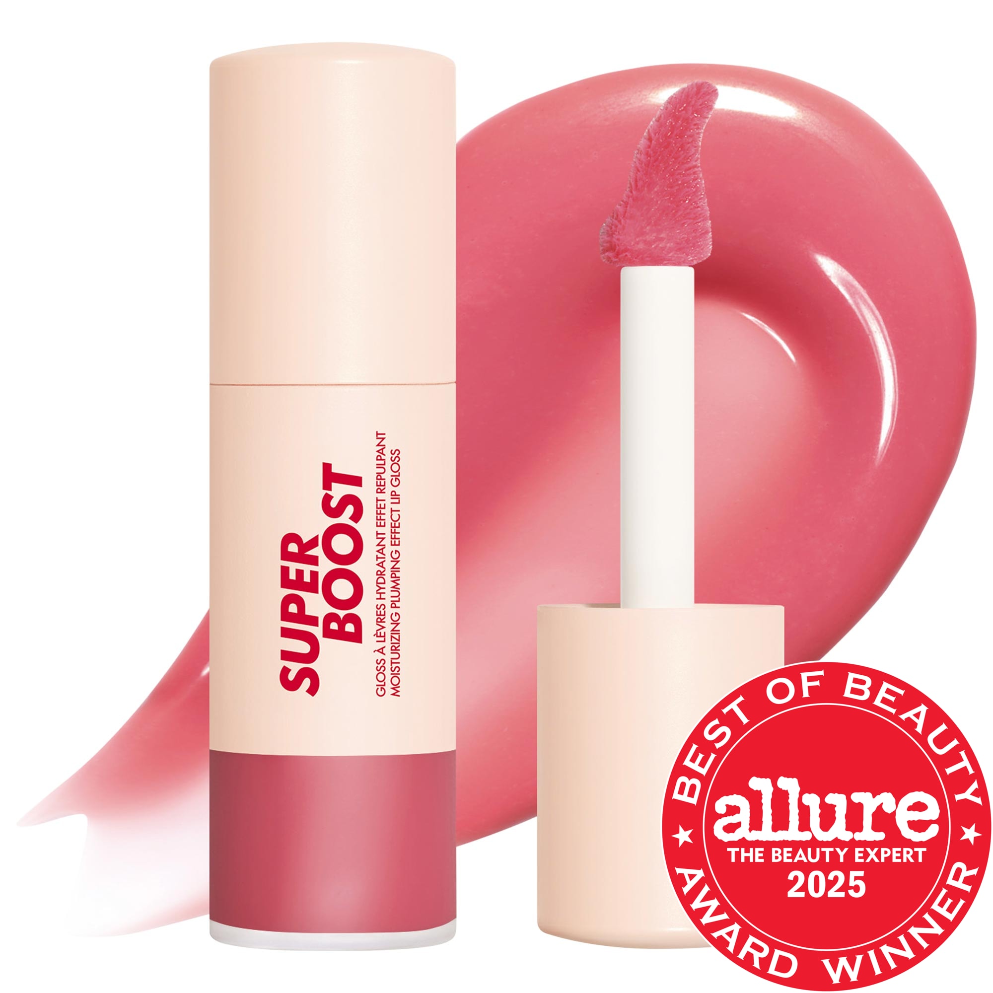 MAKE UP FOR EVER Super Boost Moisturizing & Plumping Lip Gloss INTERNATIONAL SHIPPING
