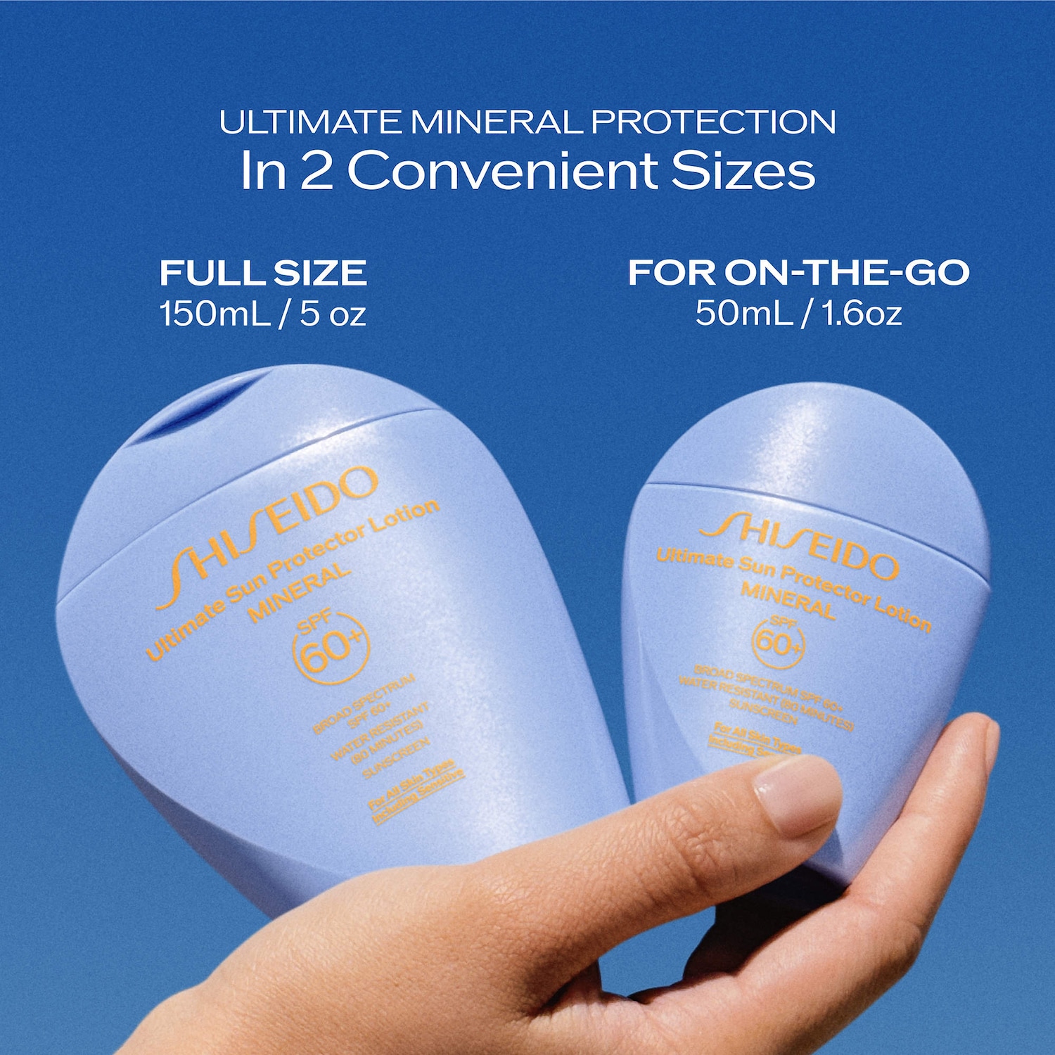 Ultimate Sun Protector Lotion Mineral SPF 60+ Sunscreen - Shiseido