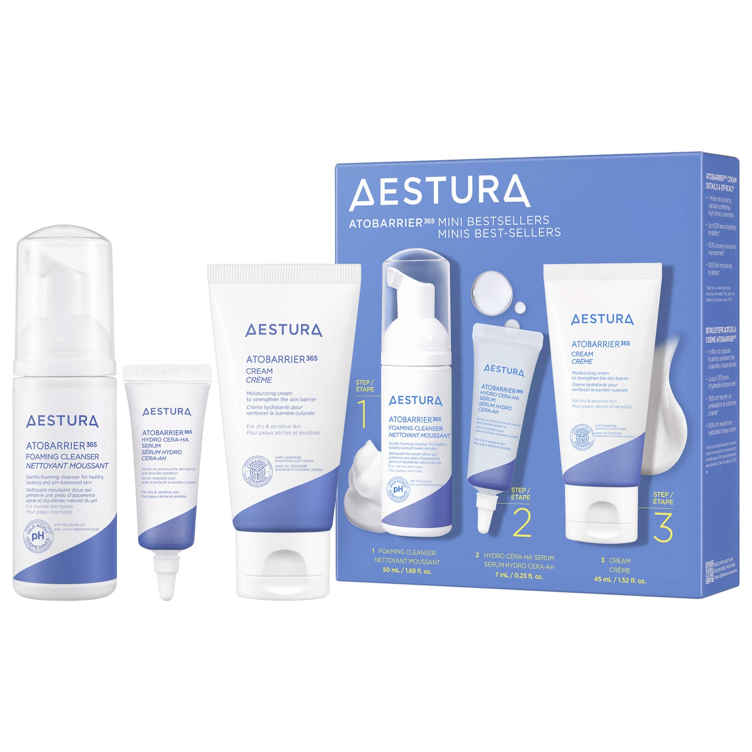 Мини-набор бестселлеров для увлажнения Aestura Atobarrier365 — фото 1