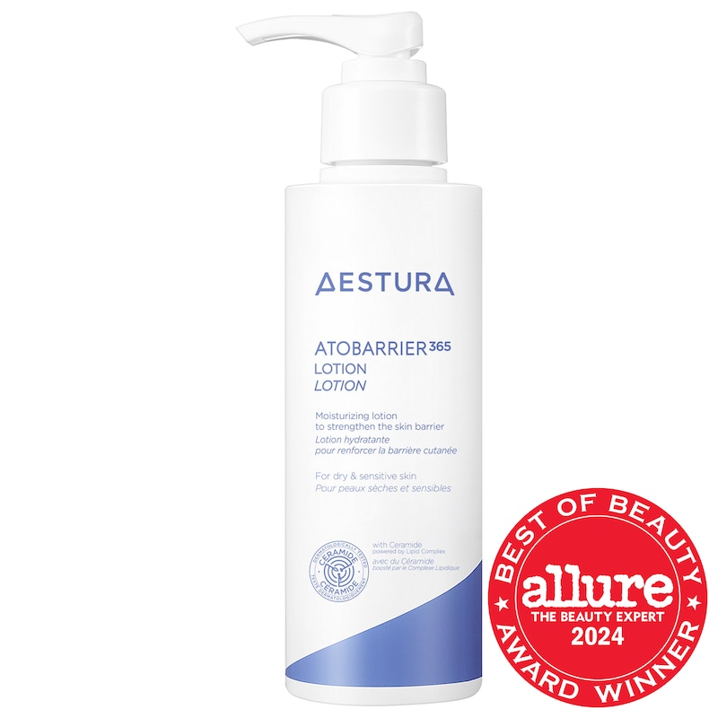 ATOBARRIER365 Lightweight Face Lotion Moisturizer with Ceramides & Niacinamide for Skin Moisture Barrier Repair