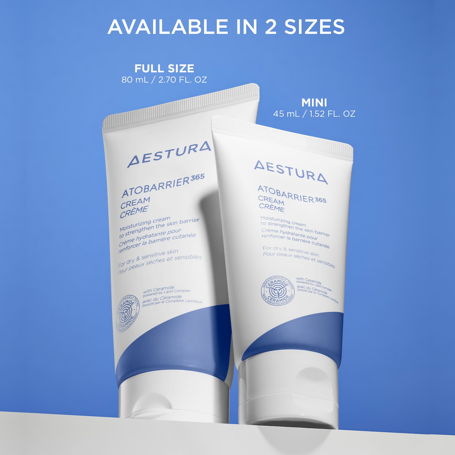 ATOBARRIER365 Cream Moisturizer with Ceramides & Niacinamide for
