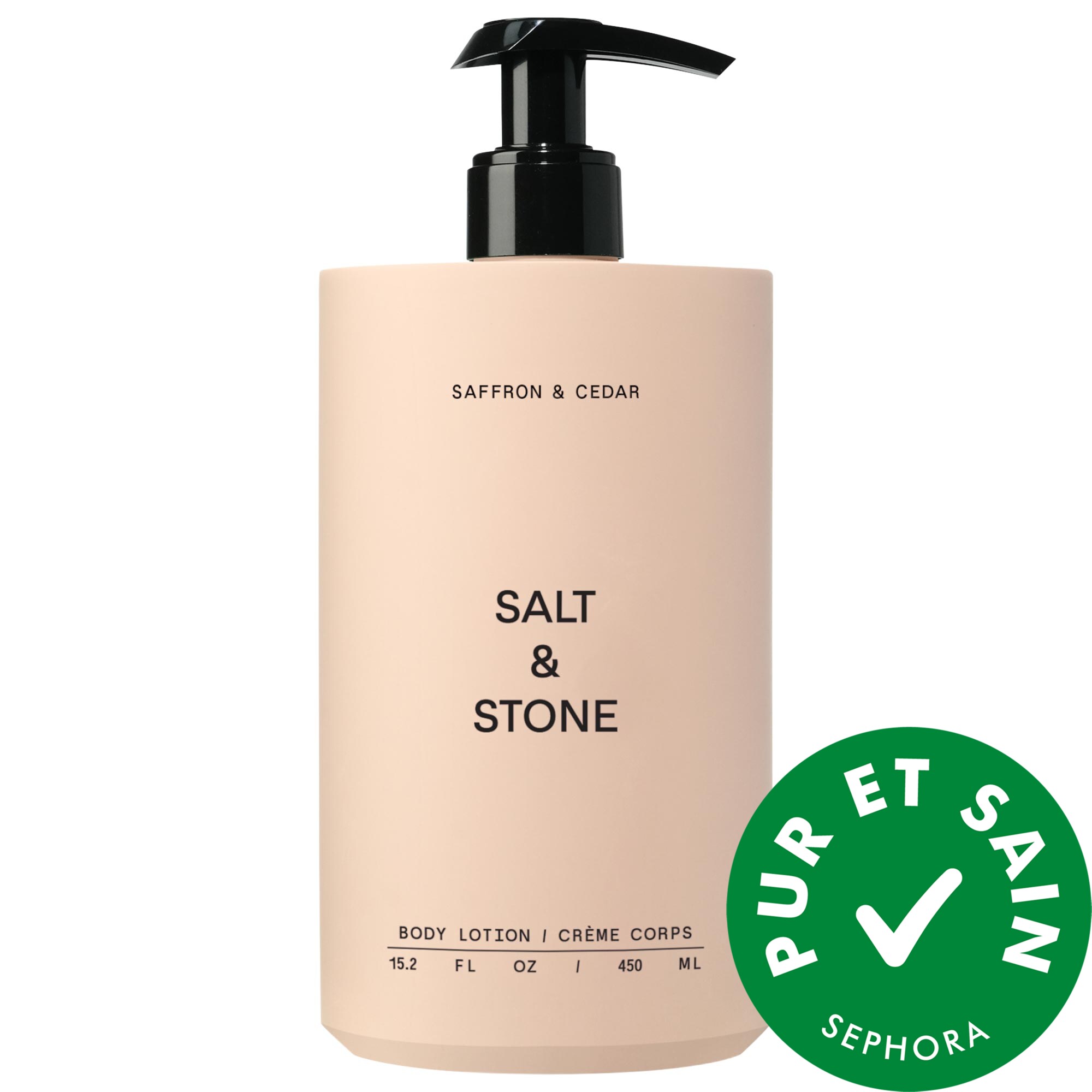 Salt & Stone Lotion pour le corps Saffron Cedar avec niacinamide oz / mL