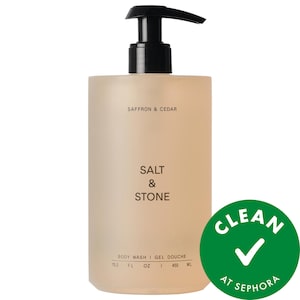 Salt & Stone Saffron & Cedar Body Wash INTERNATIONAL SHIPPING