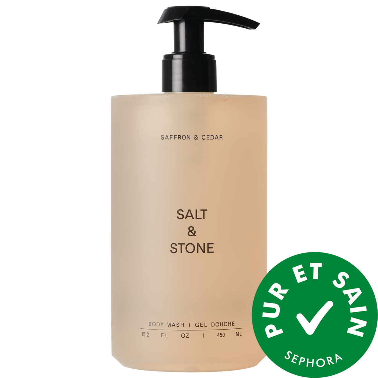 Salt & Stone Nettoyant pour le corps safran et cèdre mL