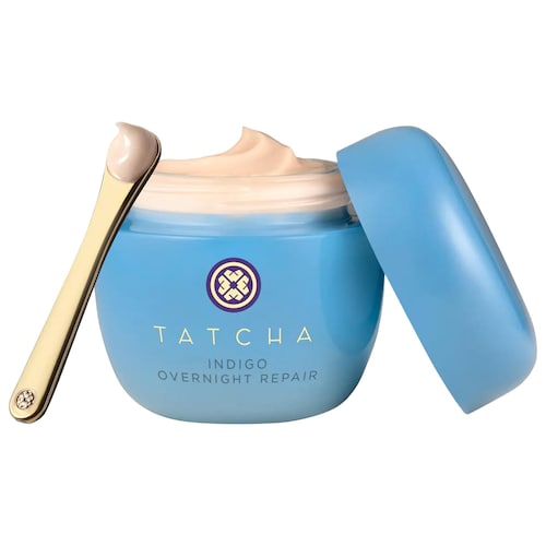 Ночной крем-барьер Tatcha Indigo Overnight Repair для сияния кожи
