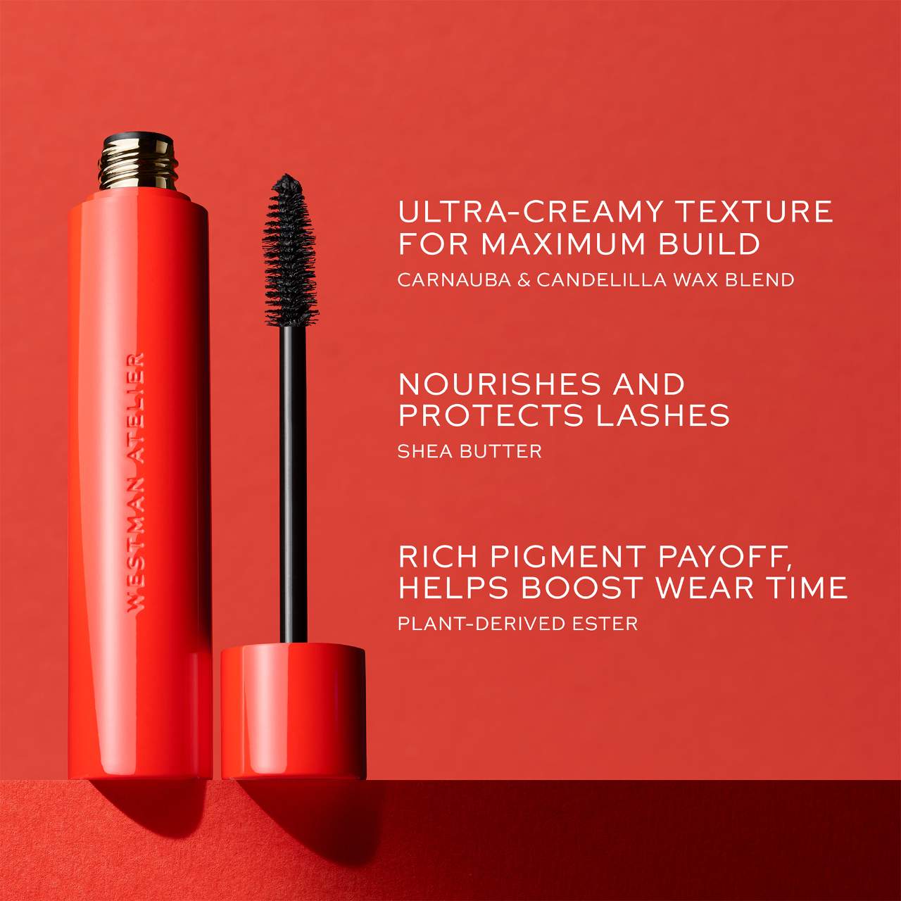 Тушь для удлинения и объёма ресниц Westman Atelier Petite Eye Want You — фото 4