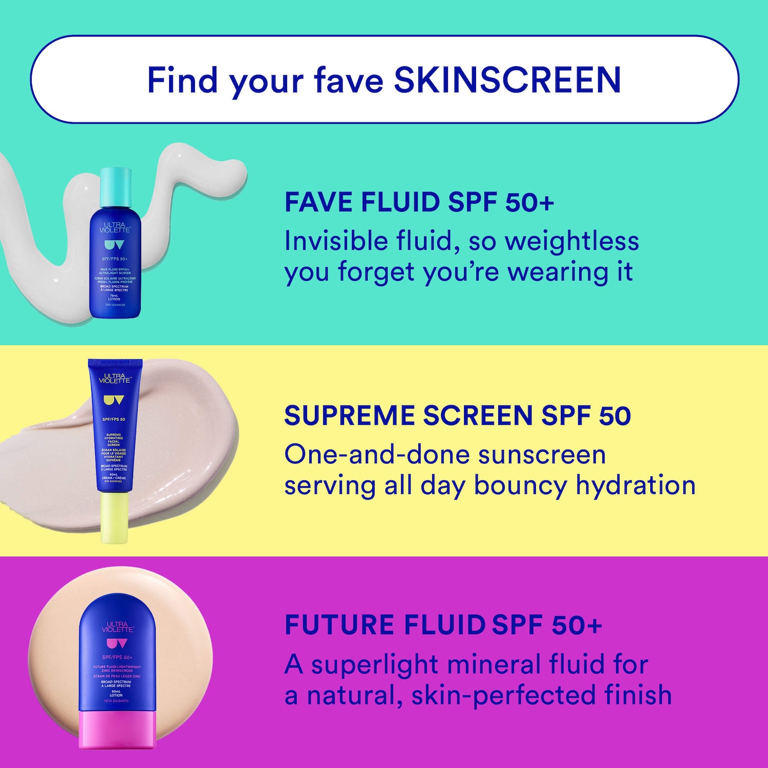 Future Fluid SPF 50+ Superlight Mineral Fragrance Free Facial