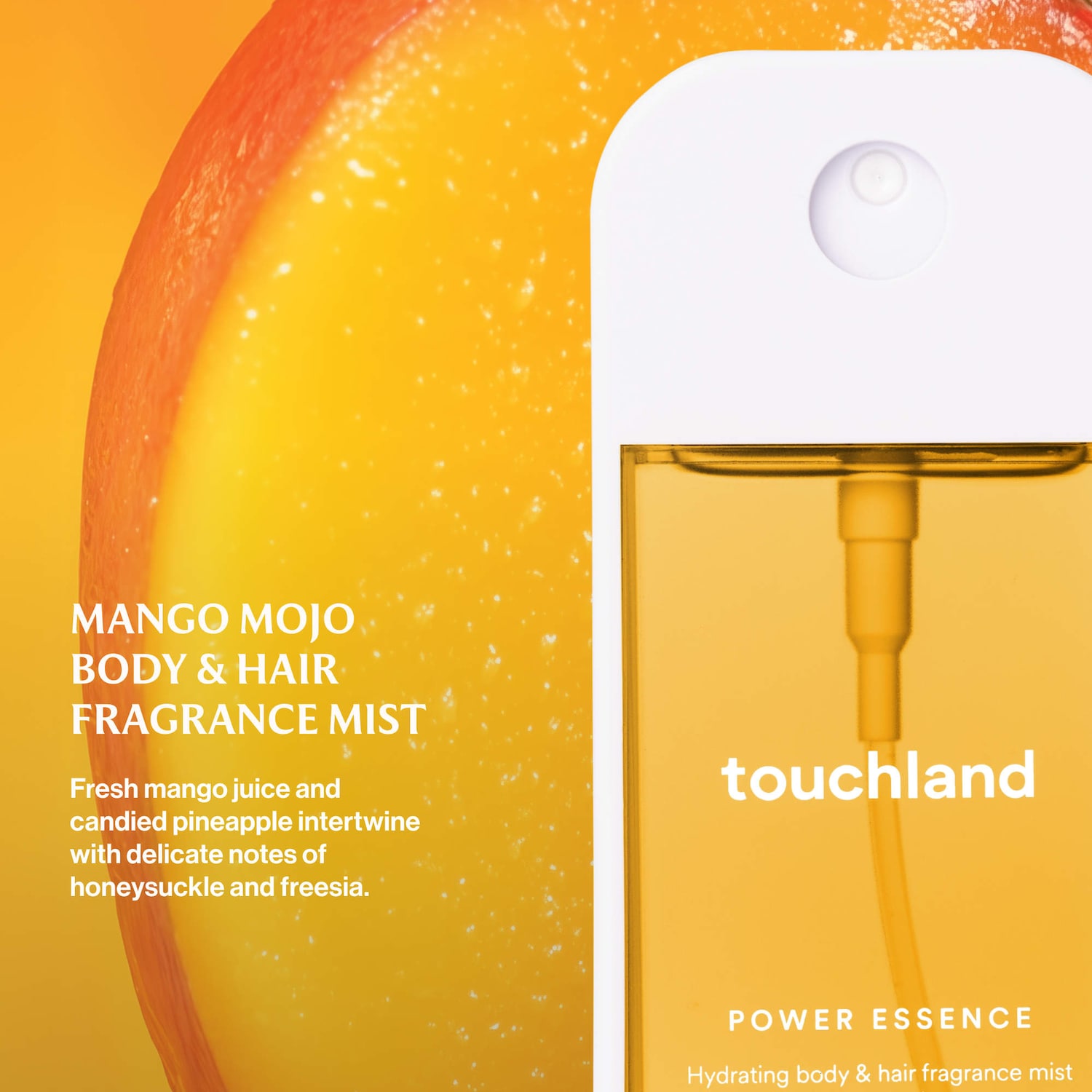 Mango Mojo Power Essence Body & Hair Fragrance Mist - Touchland