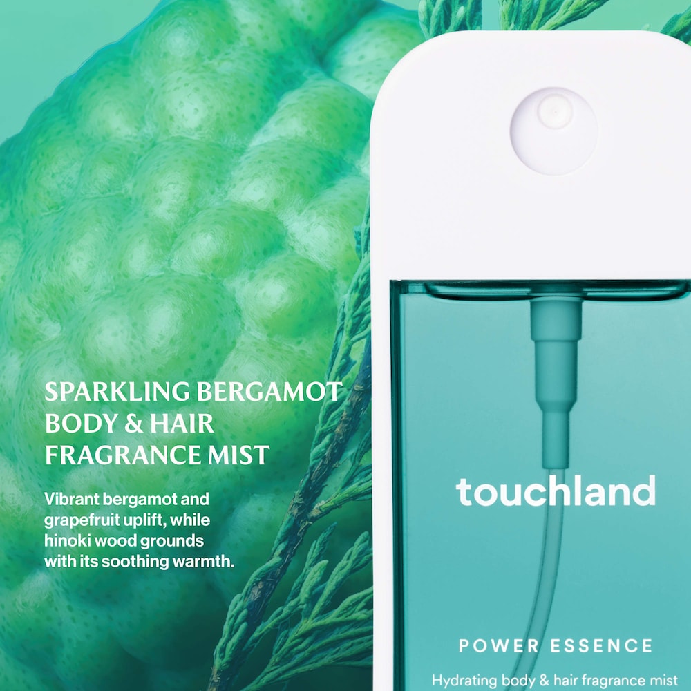 Touchland 
Sparkling Bergamot Power Essence Body & Hair Fragrance Mist