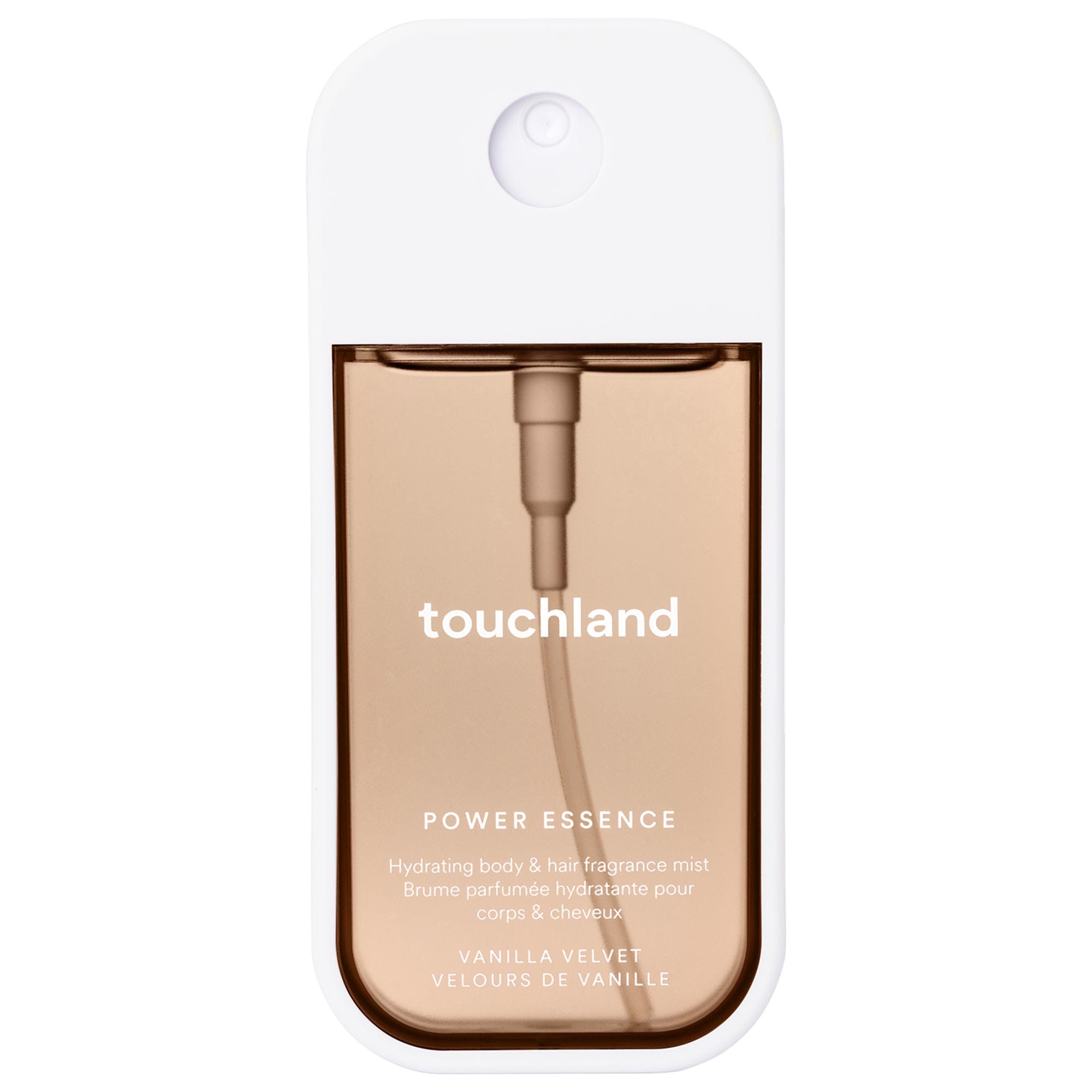 Touchland Vanilla Velvet Power Essence Body & Hair Fragrance Mist Vanilla Velvet 2 oz / 60 mL