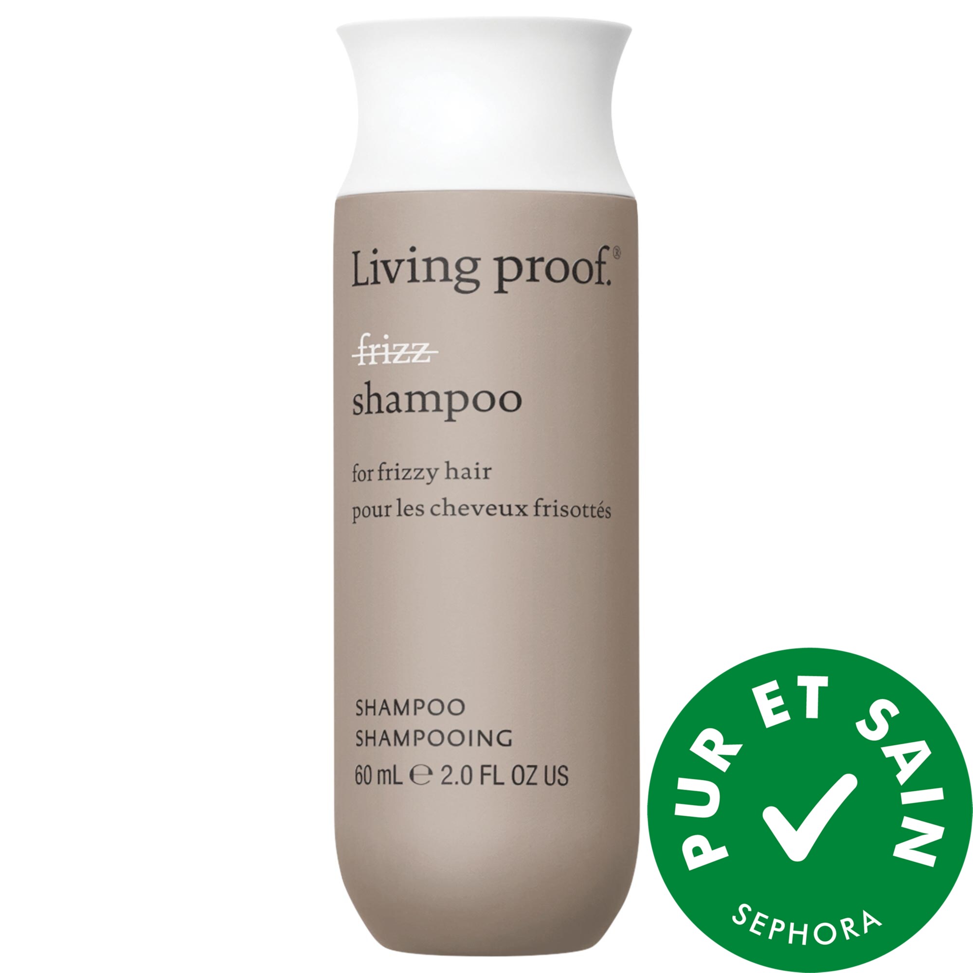 Living Proof Mini shampoing lissant No Frizz 2oz / 60ml
