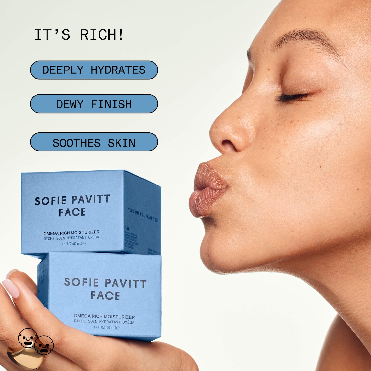 Omega Rich Moisturizer - SOFIE PAVITT FACE | Sephora