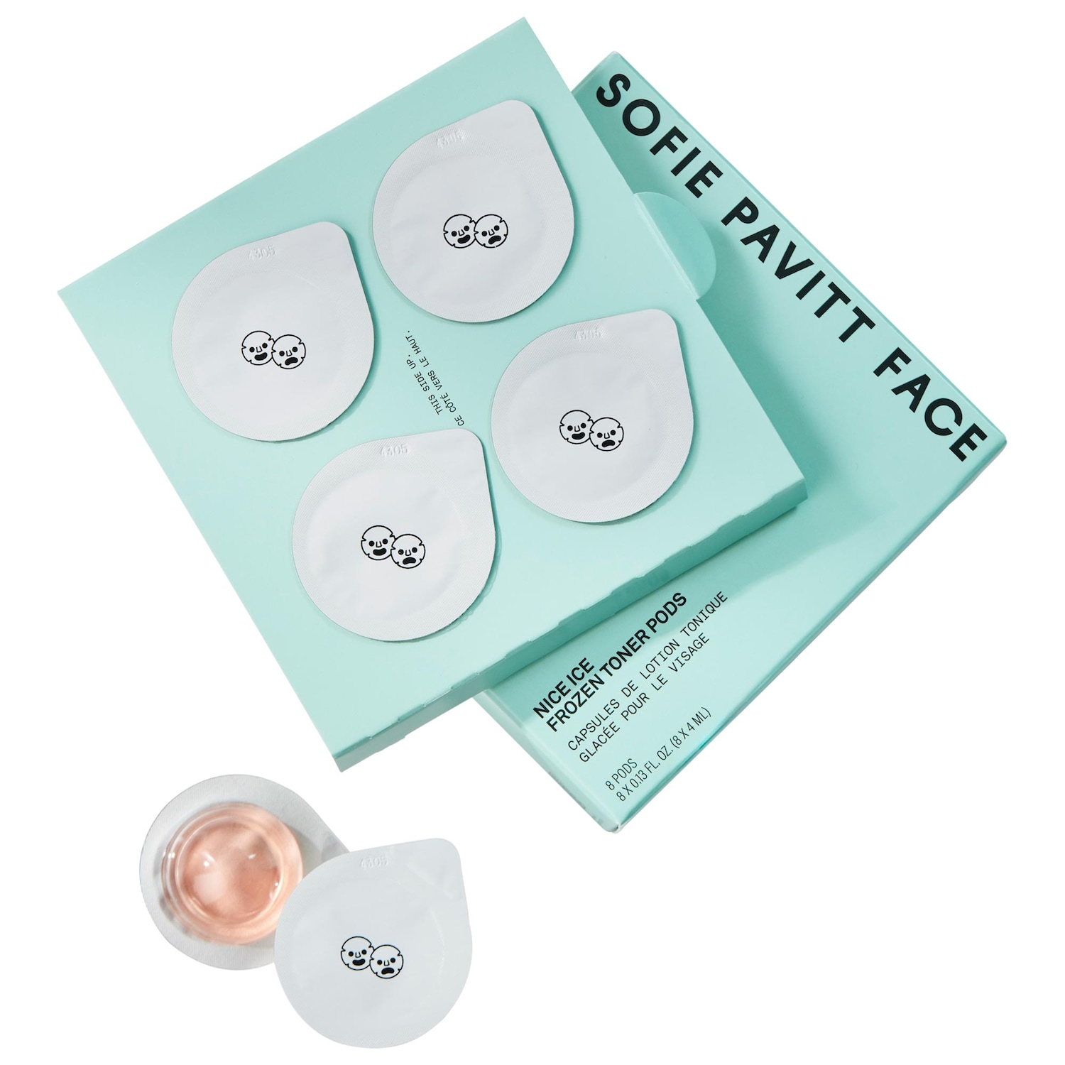 Криосредство от отёков и для успокоения кожи Sofie Pavitt Face Nice Ice Frozen Cryo Rescue — фото 1
