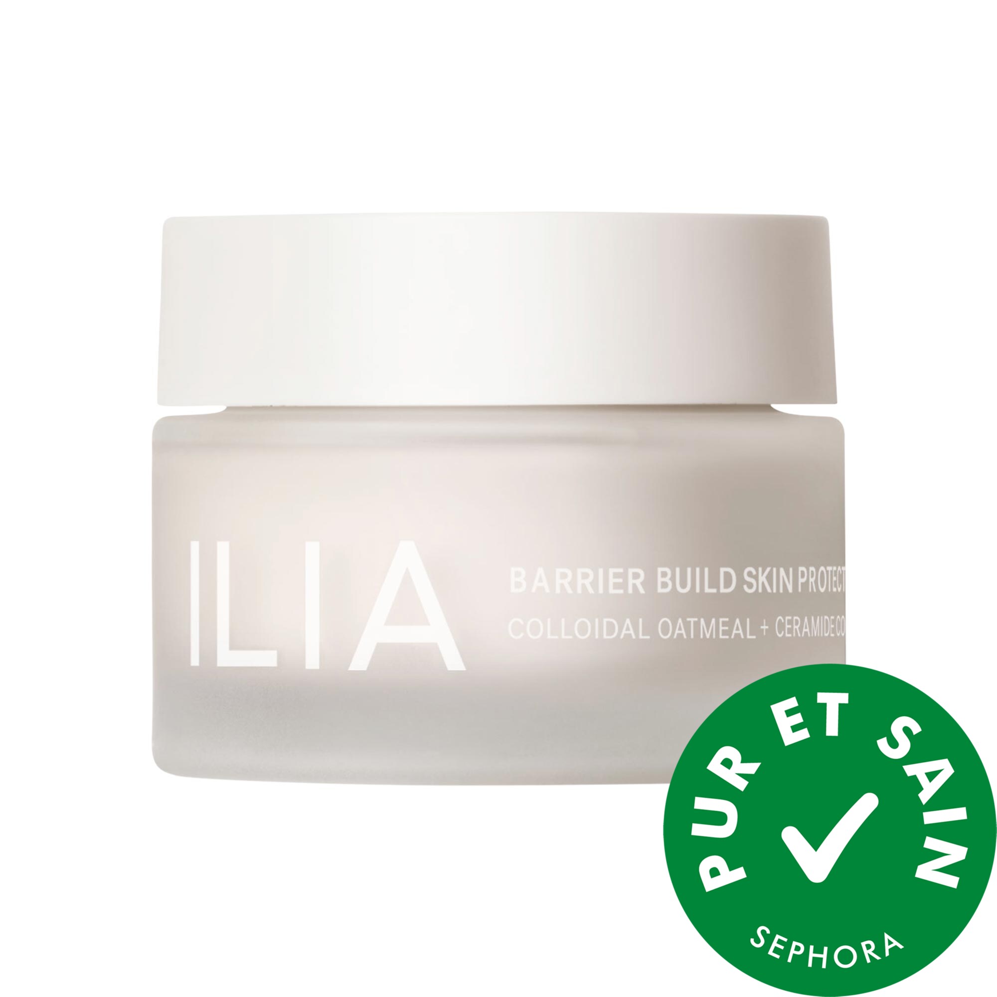 ILIA Crème protectrice et hydratante pour la peau Barrier Build avec céramides 1.69 oz / 50 ml