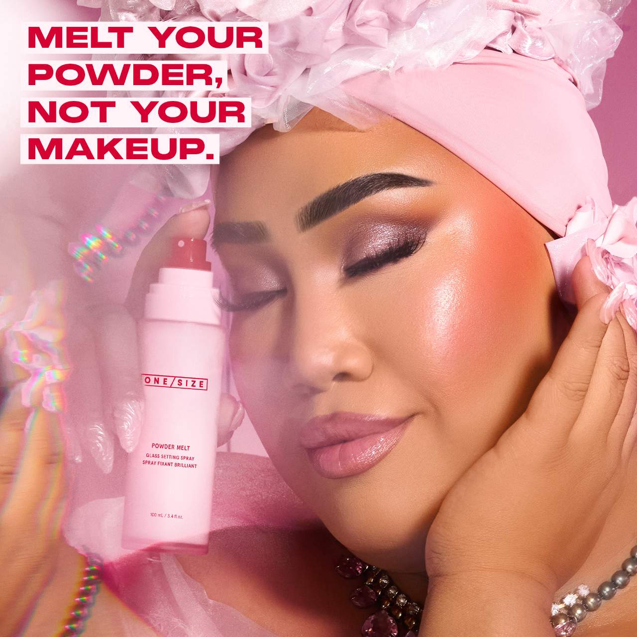 One/Size by Patrick Starrr Powder Melt Setting Spray - Thumbnail 3